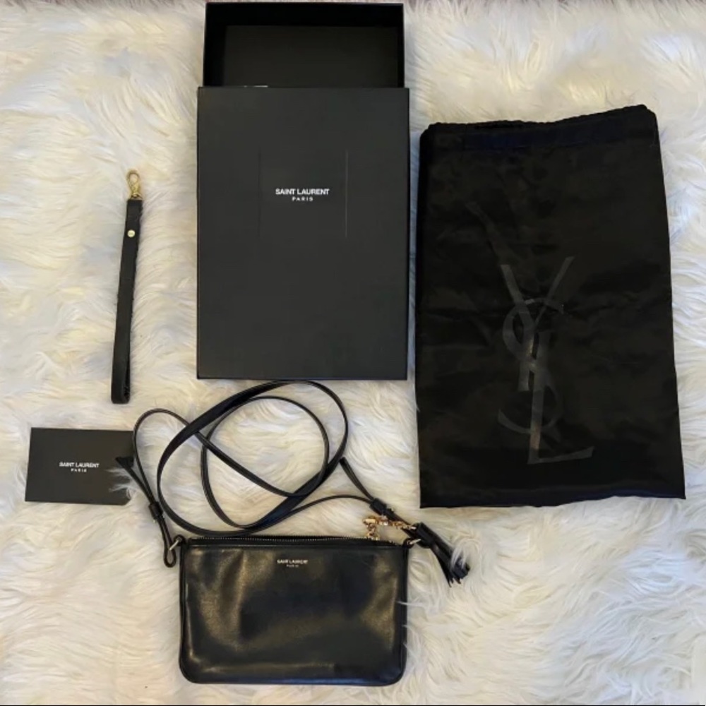 SOLD YSL Mon New Jolie Cross Body Bag